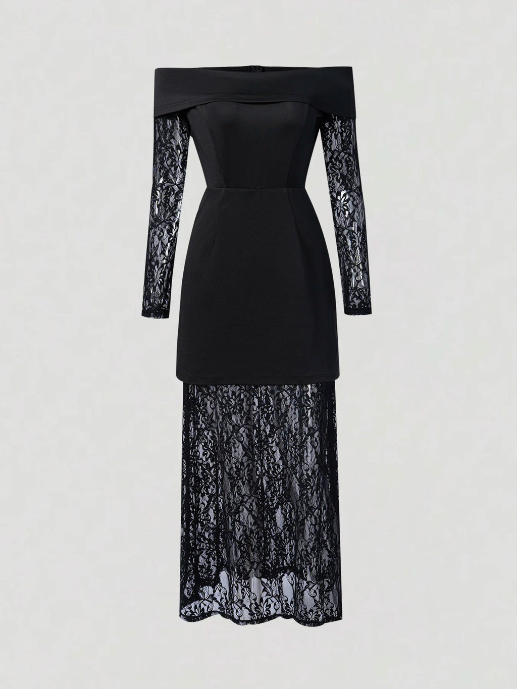 Midnight Lace Midi