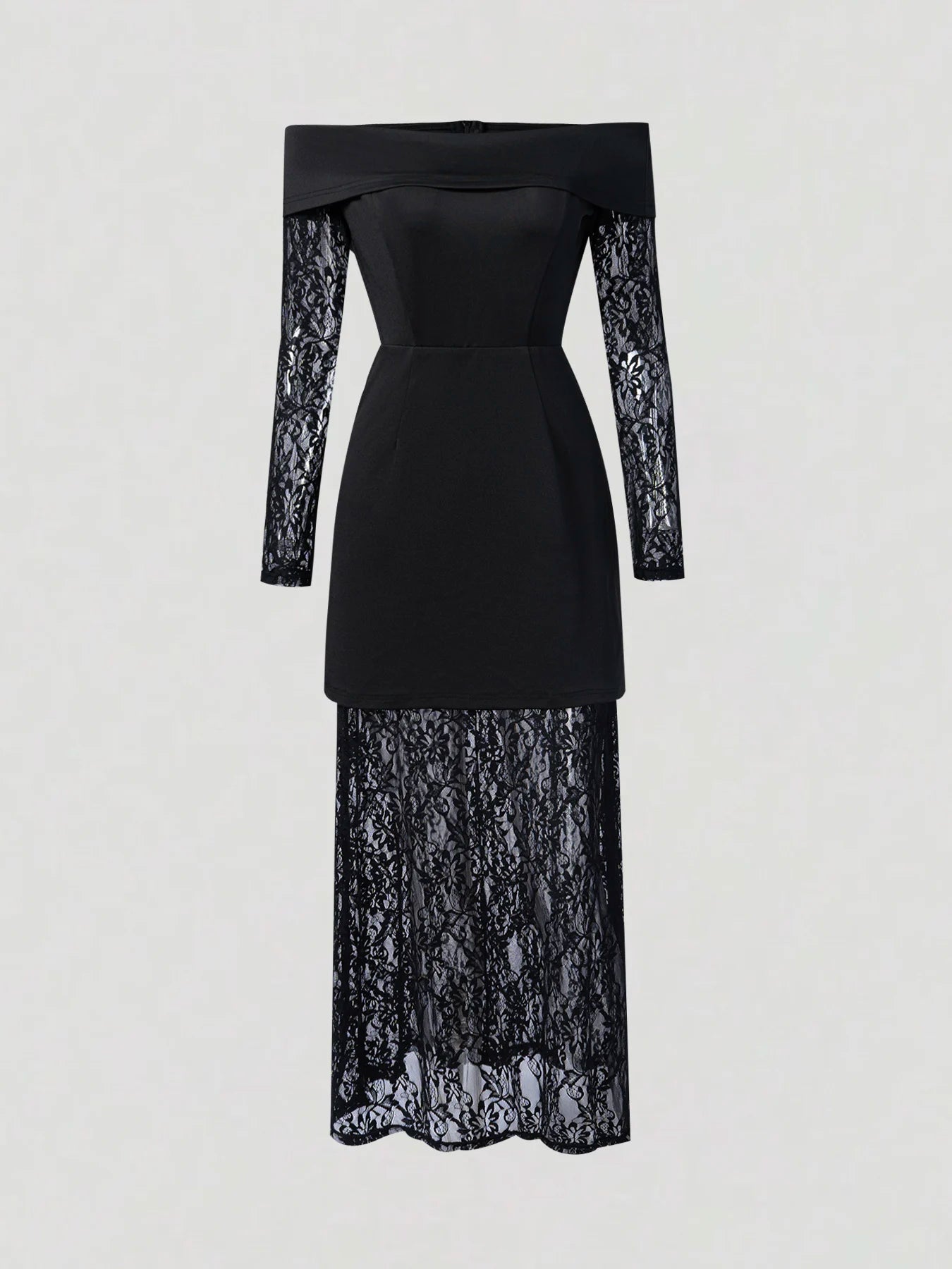 Midnight Lace Midi