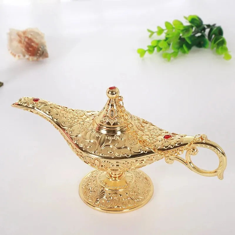 Golden Genie Heritage Lamp