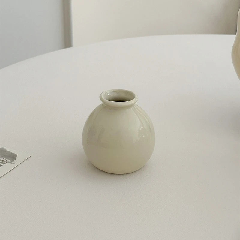 Nordic Whisper Ceramic Vase