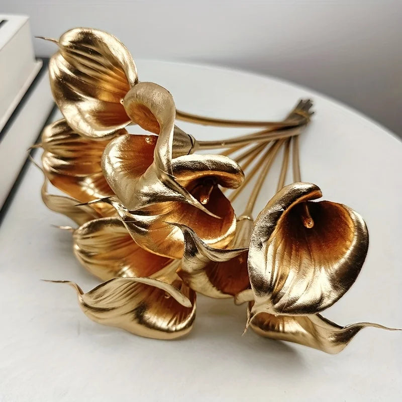 Golden Calla Elegance Set