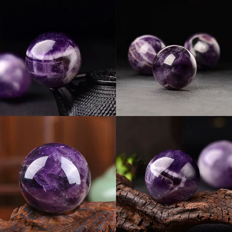 Natural Crystal Harmony Sphere Set