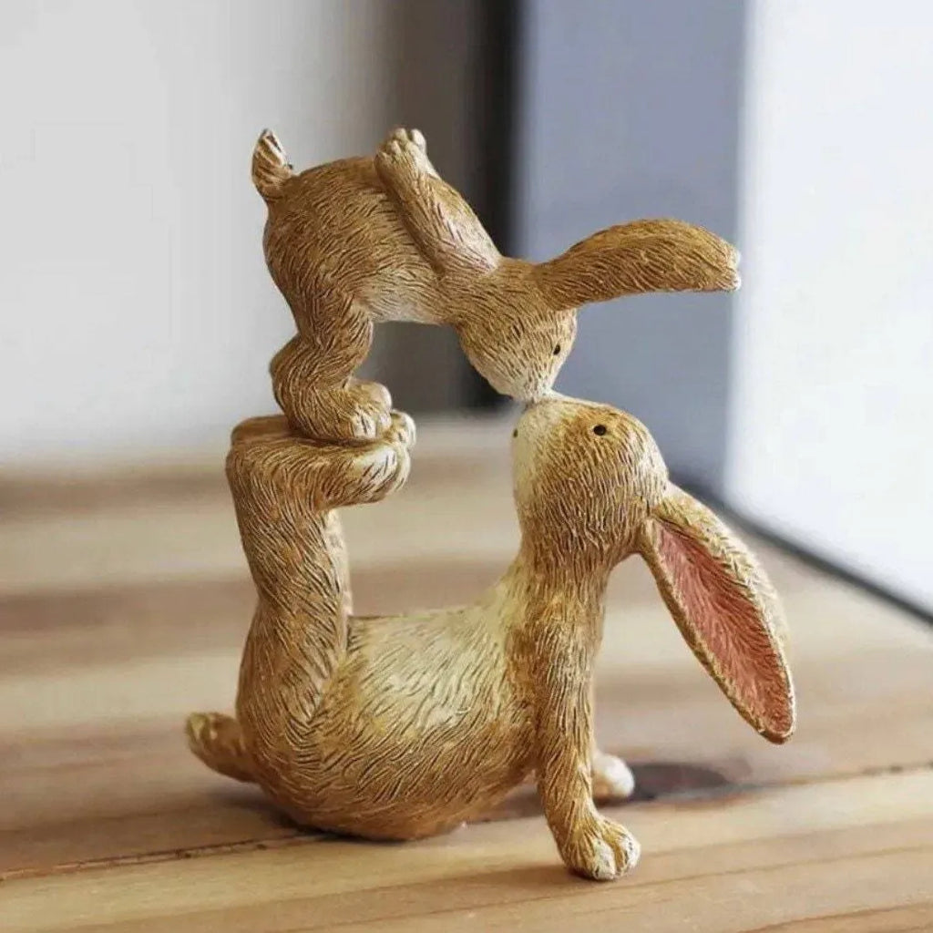 Eternal Bunny Kiss Statue