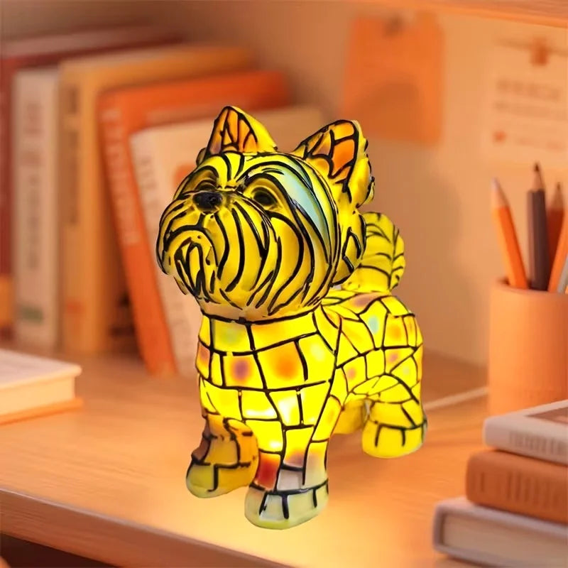 Aurora Pup Glow Lamp