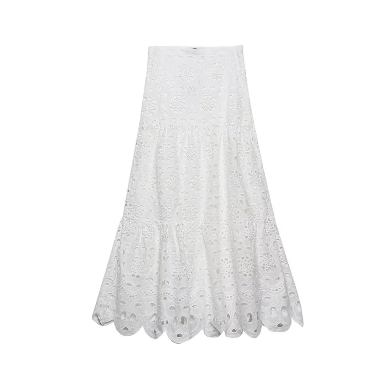 Ivory Bloom Lace Set