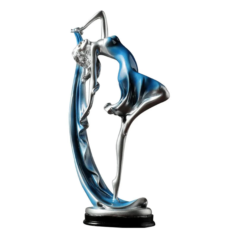 Graceful Waltz Lady Sculpture