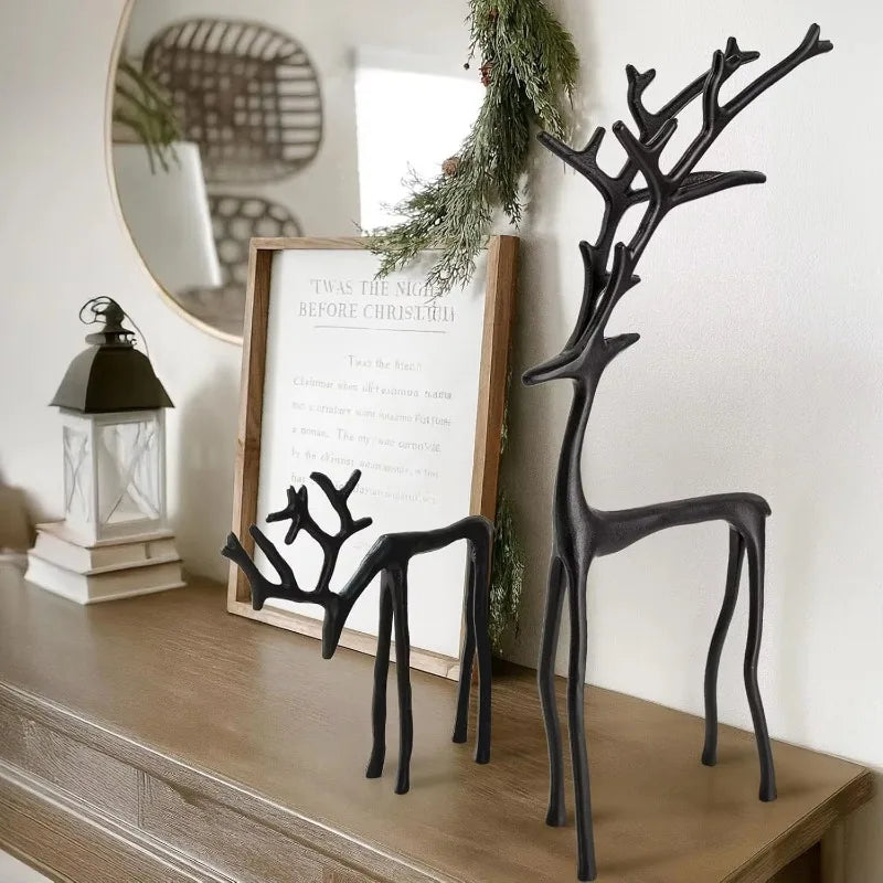Nordic Deer Elegance Statue