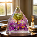 Amethyst Tree of Life Energy Pyramid