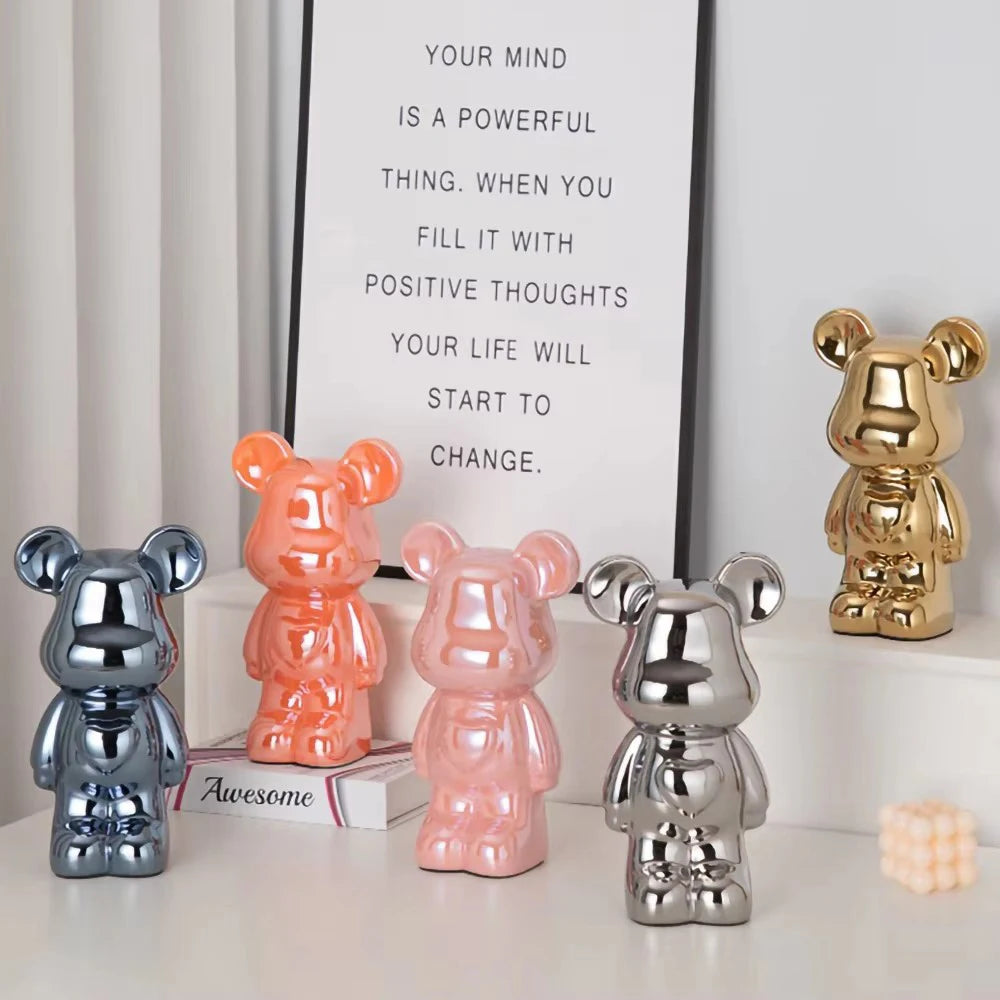 Teddy Luxe Bear Sculpture