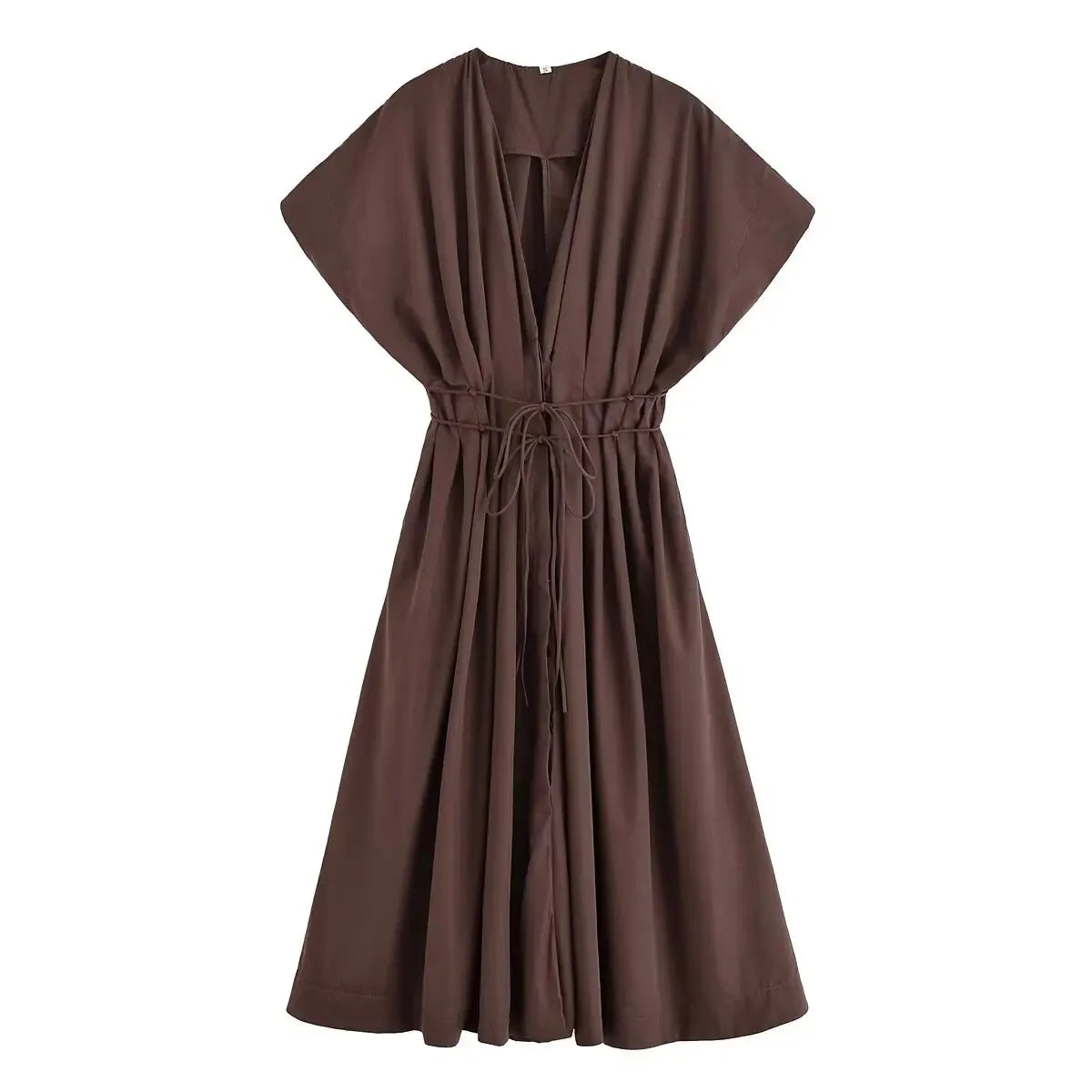 Aurelia V-Neck Midi Dress