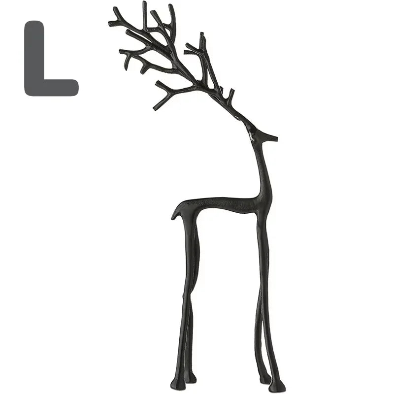 Nordic Deer Elegance Statue