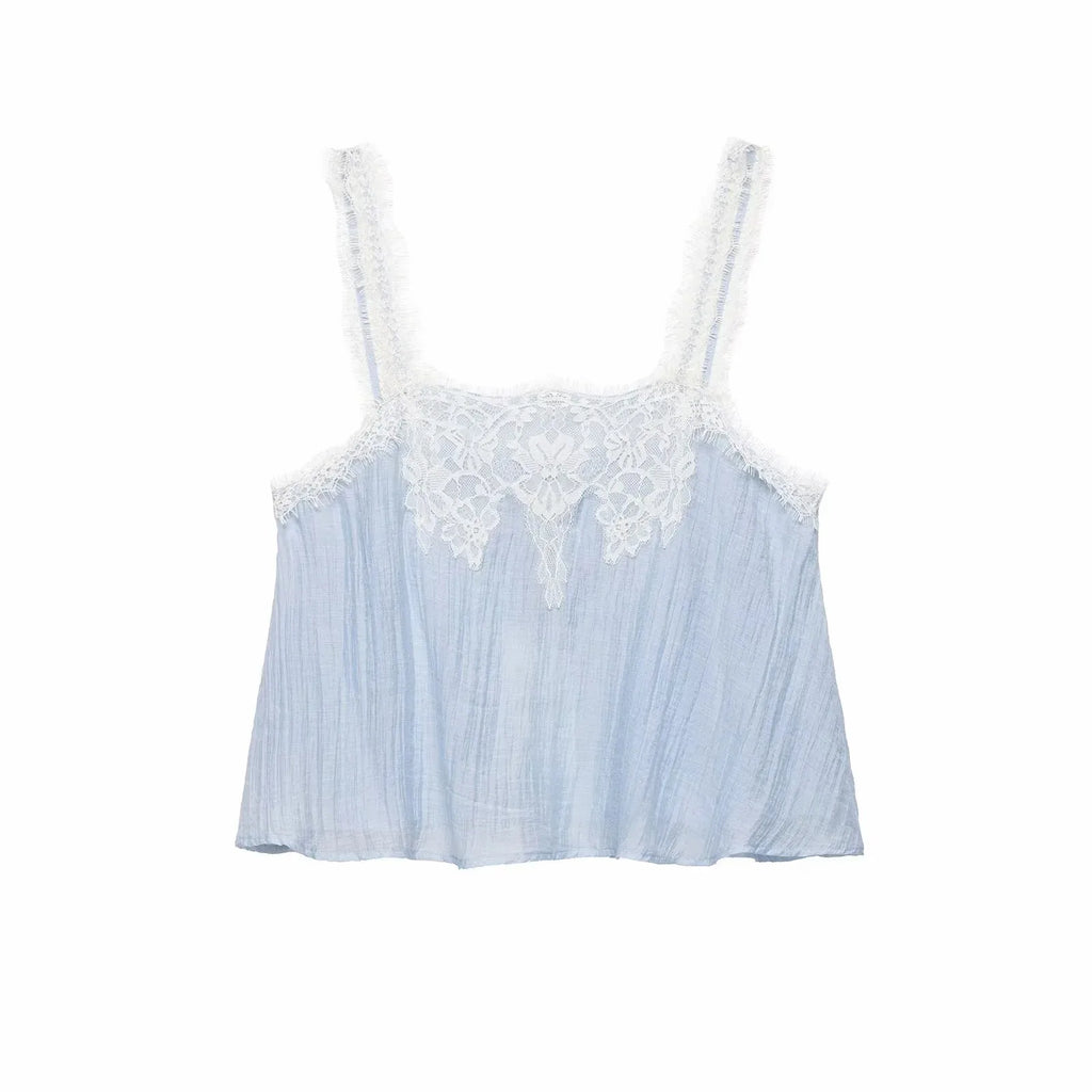 Coastal Lace Elegance Skirt Set
