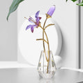 Amethyst Bloom Crystal Bouquet
