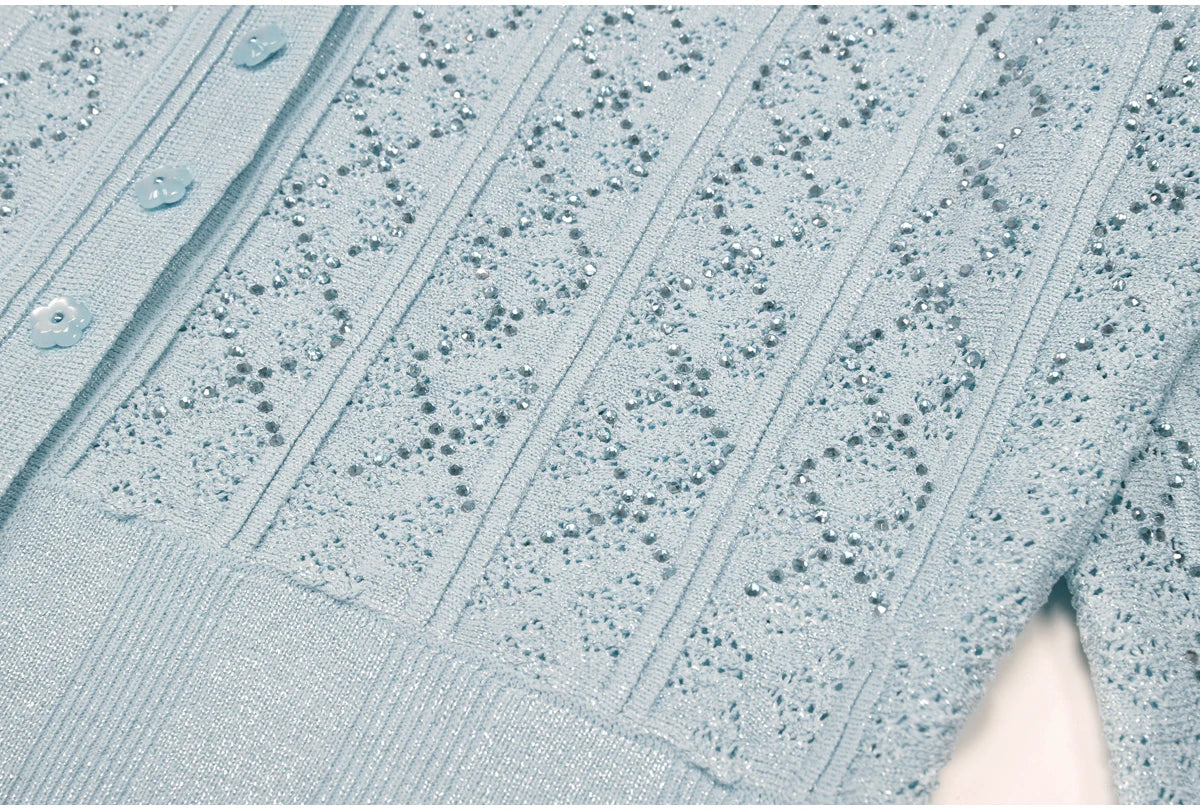 Golden Aura Knit Set