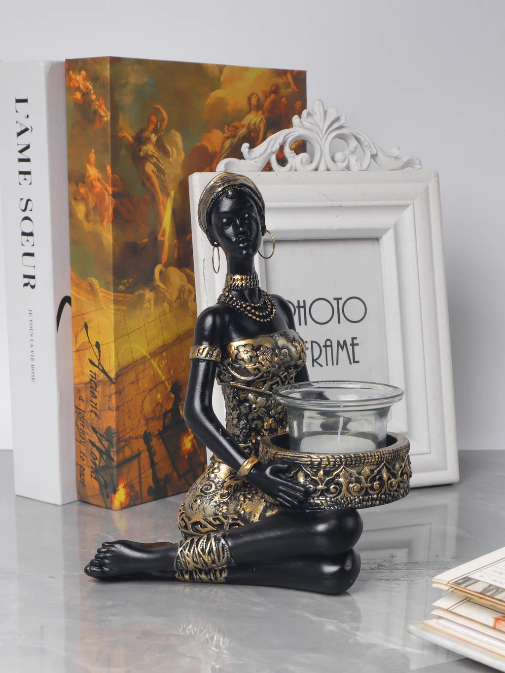 Heritage Elegance Candle Sculpture