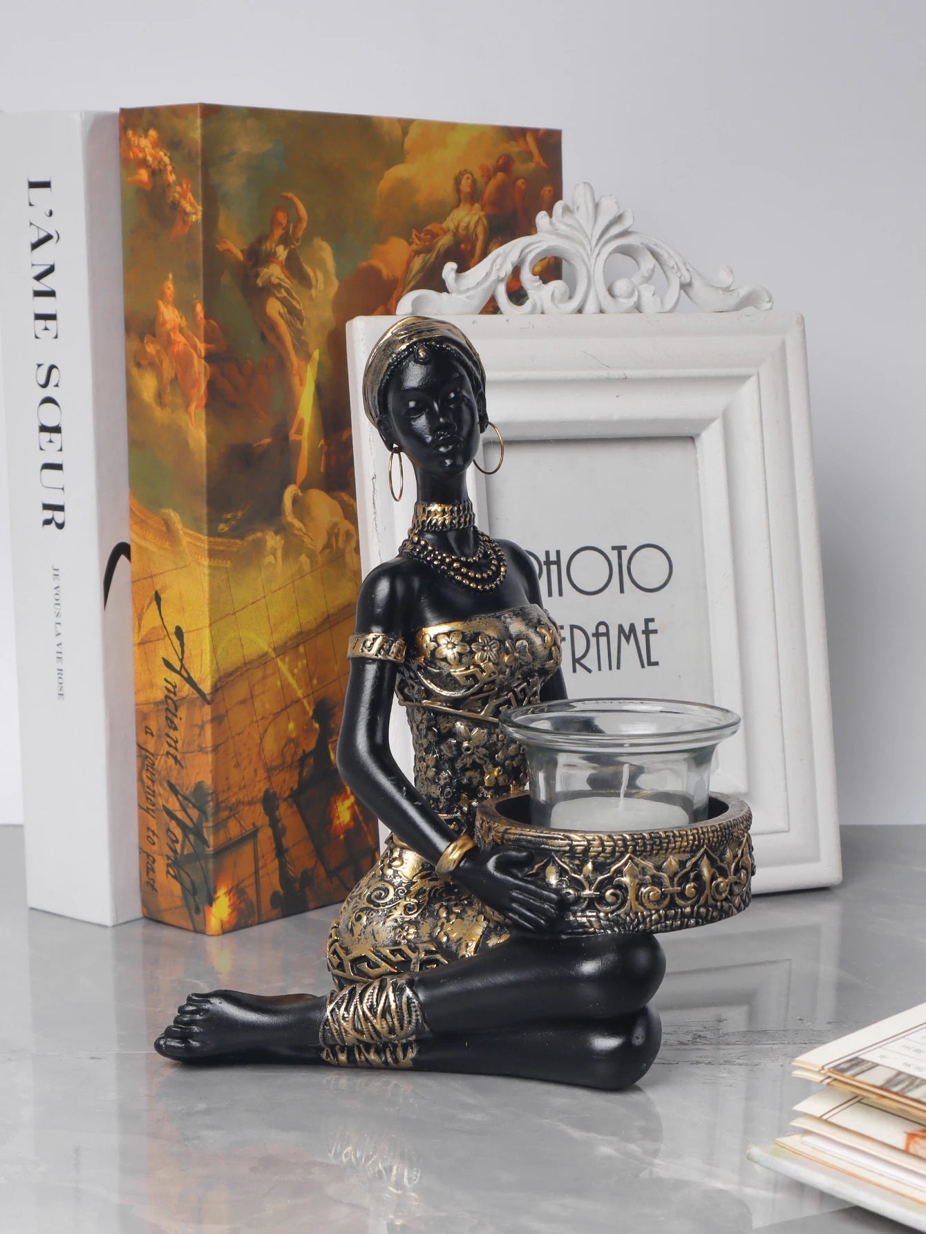 Heritage Elegance Candle Sculpture