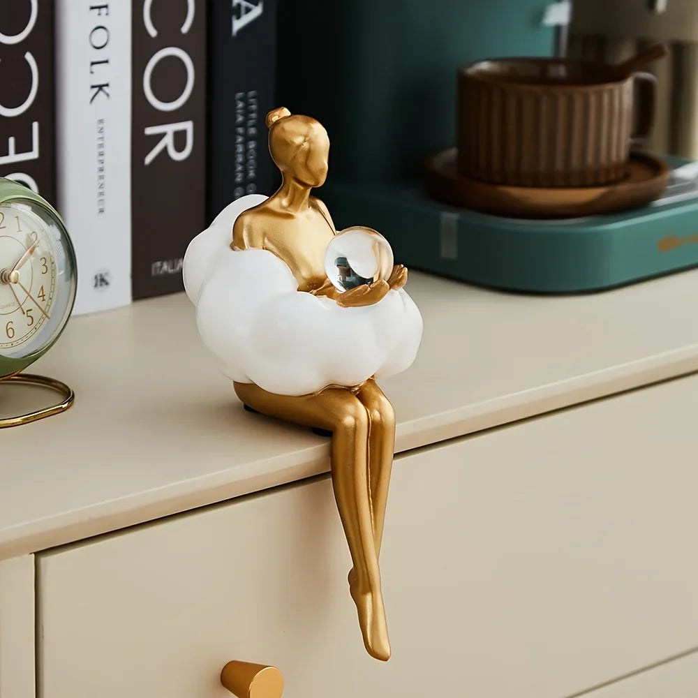 Celestial Cloud Muse Statue