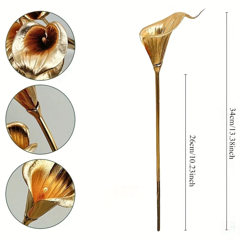 Golden Calla Elegance Set
