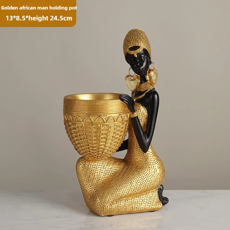 Nubian Grace Artisan Figure