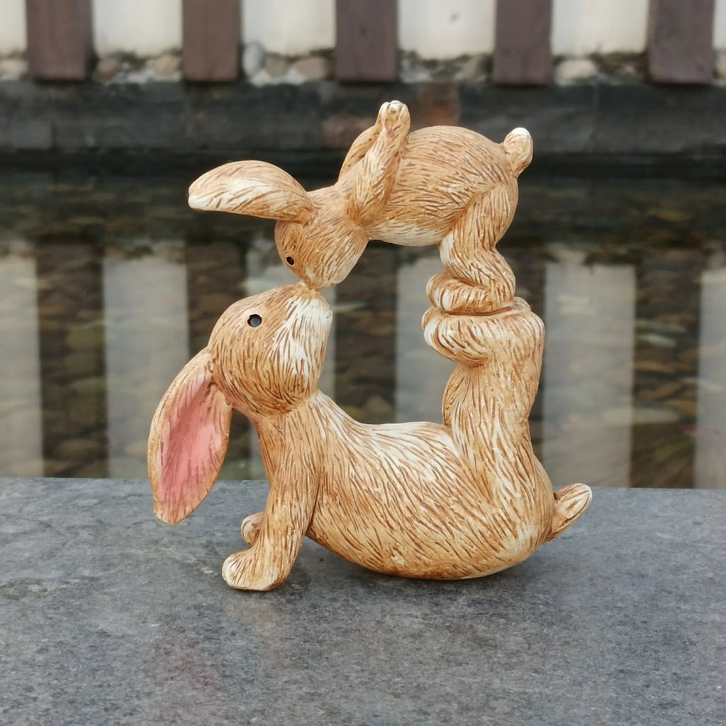 Eternal Bunny Kiss Statue