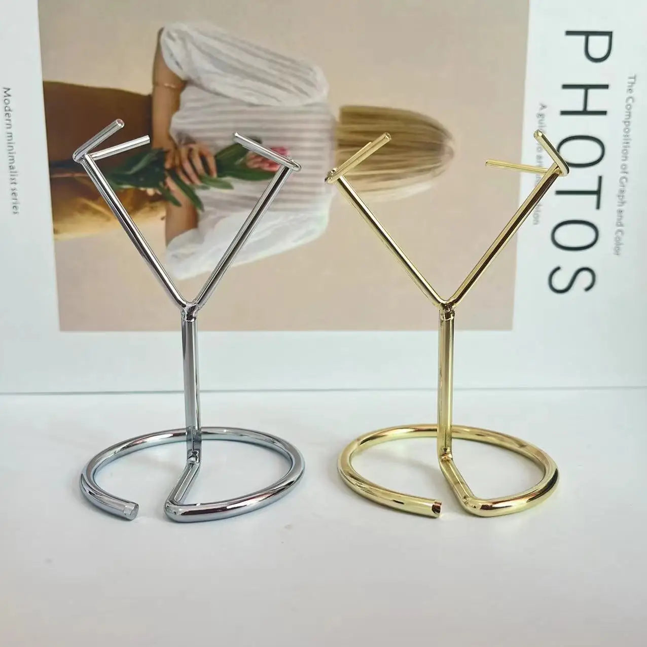 Crystal Elegance Metal Stand