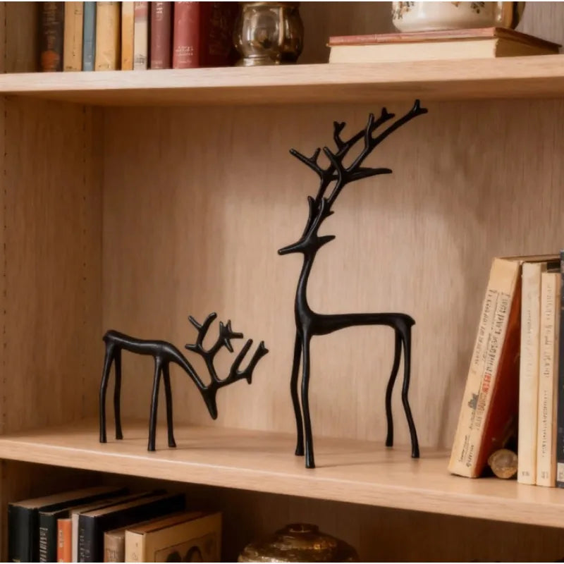 Nordic Deer Elegance Statue