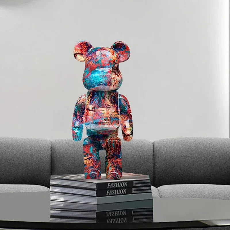 Graffiti Bear Figurine