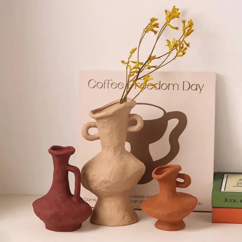 Nordic Mist Ceramic Hydro Vase