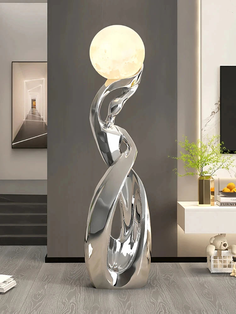 LumiForm Abstract Sculpture