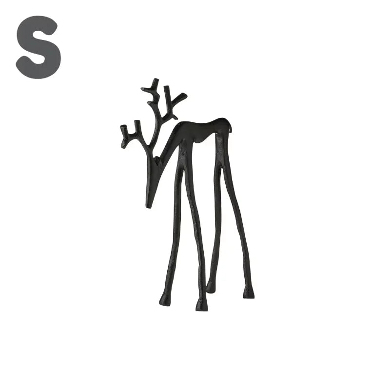 Nordic Deer Elegance Statue