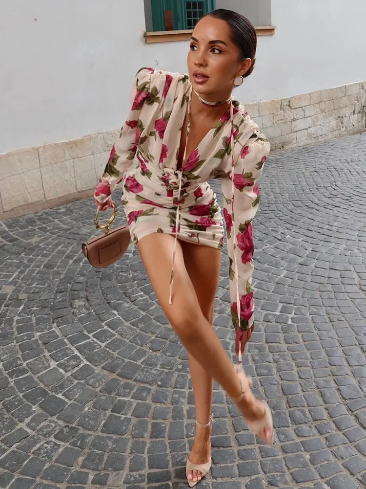 Floral Whisper Mini Dress