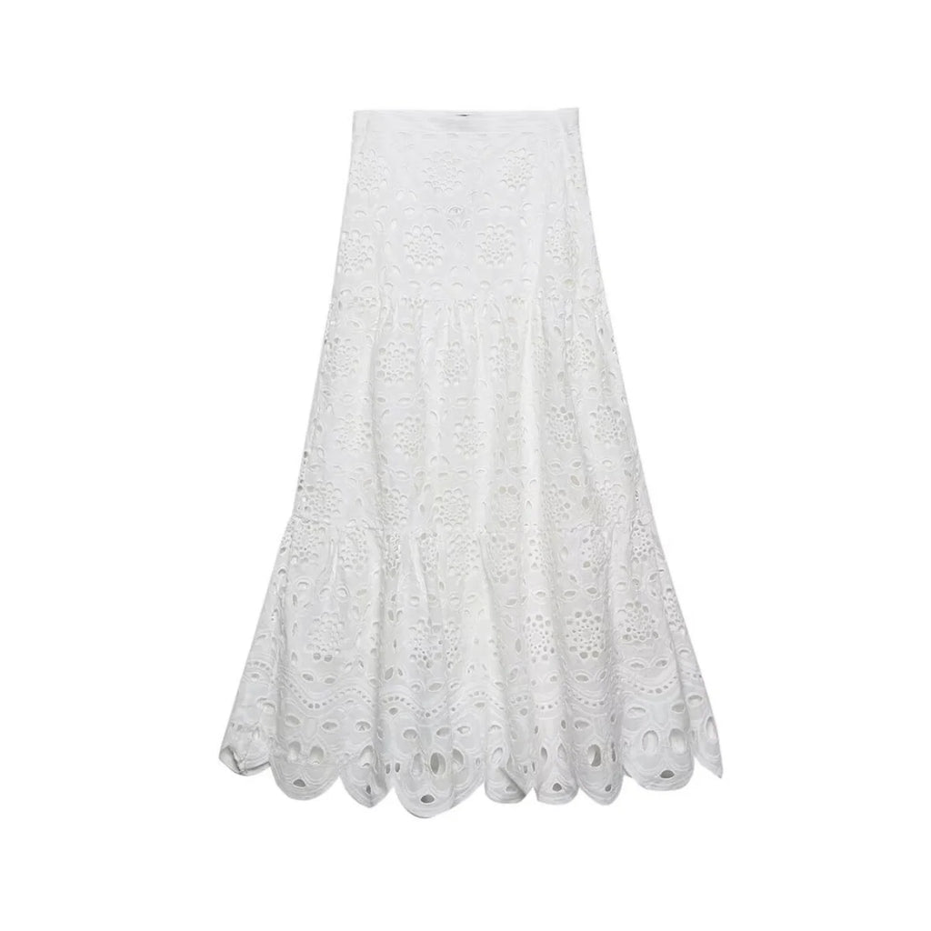 Ivory Bloom Lace Set