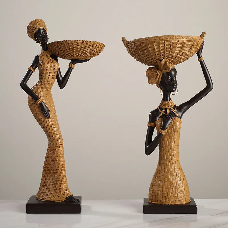 Nubian Grace Artisan Figure