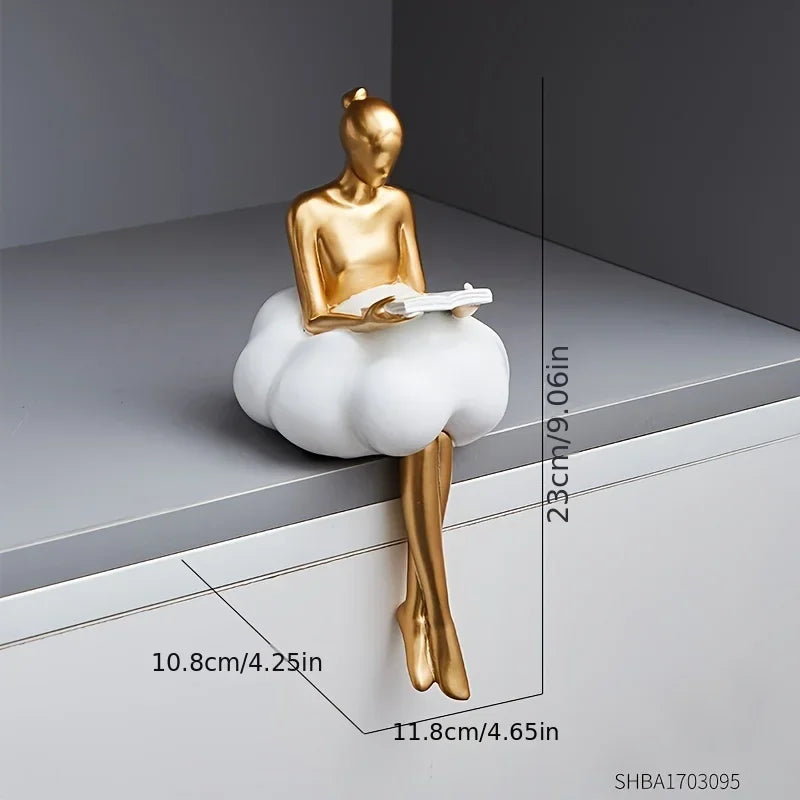 Celestial Cloud Muse Statue