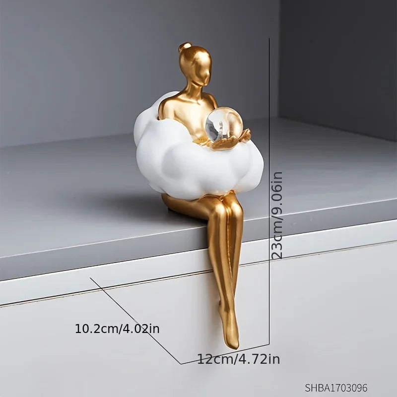 Celestial Cloud Muse Statue