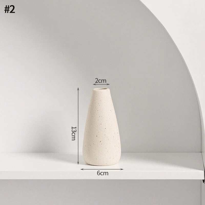 Nordic Elegance Ceramic Vase