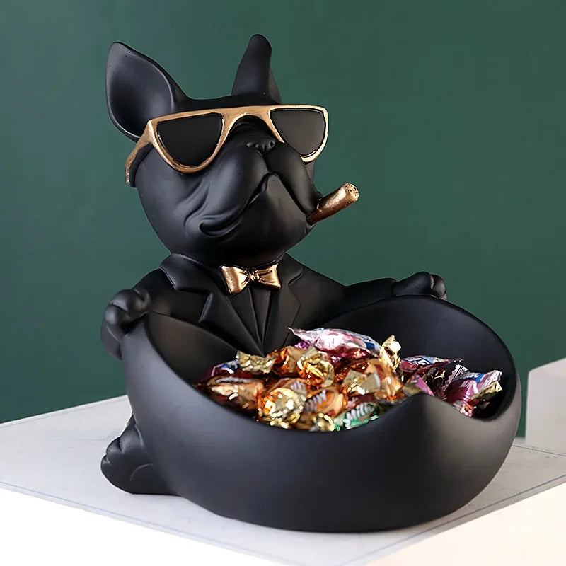Guardian Pup Storage Sculpture