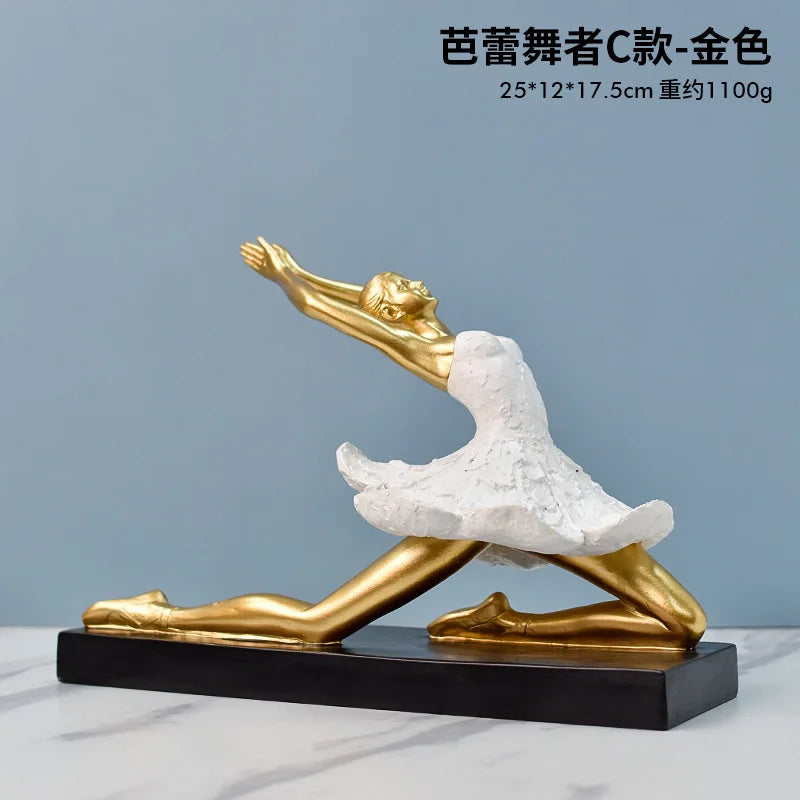 Golden Ballet Grace Figurine