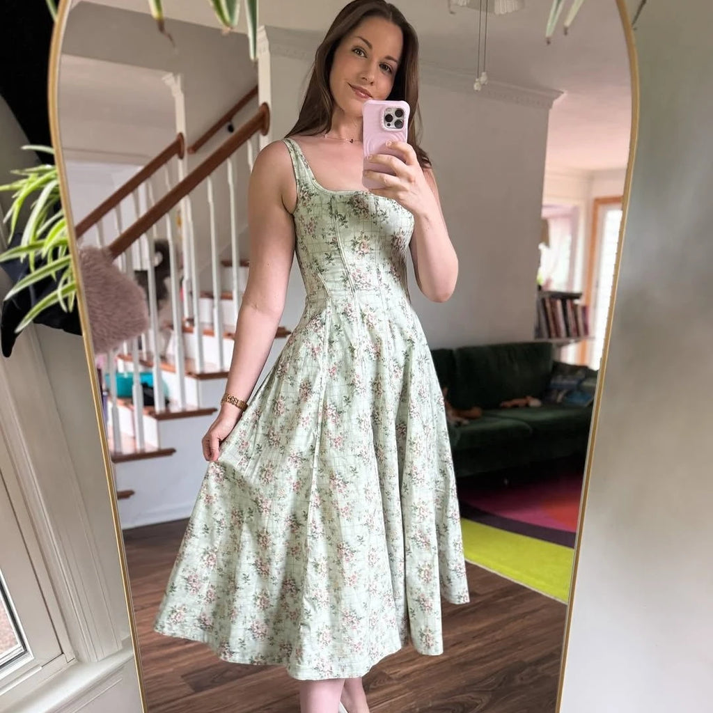 Elegant Blossom Midi