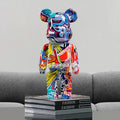 Graffiti Bear Figurine