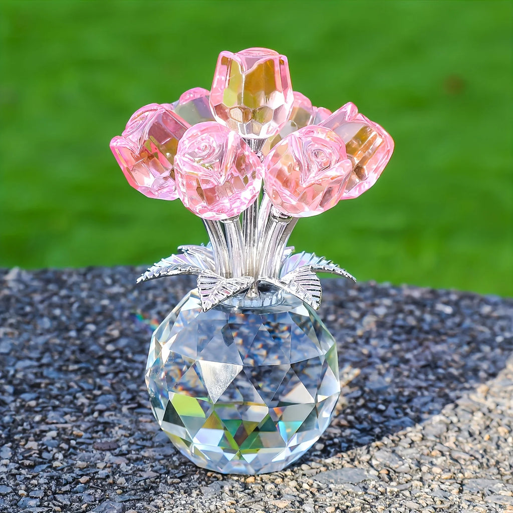 Eternal Bloom Crystal Rose Bouquet
