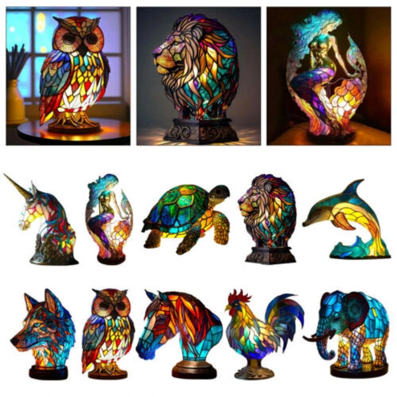 Enchanted Animal Glow Table Lamp