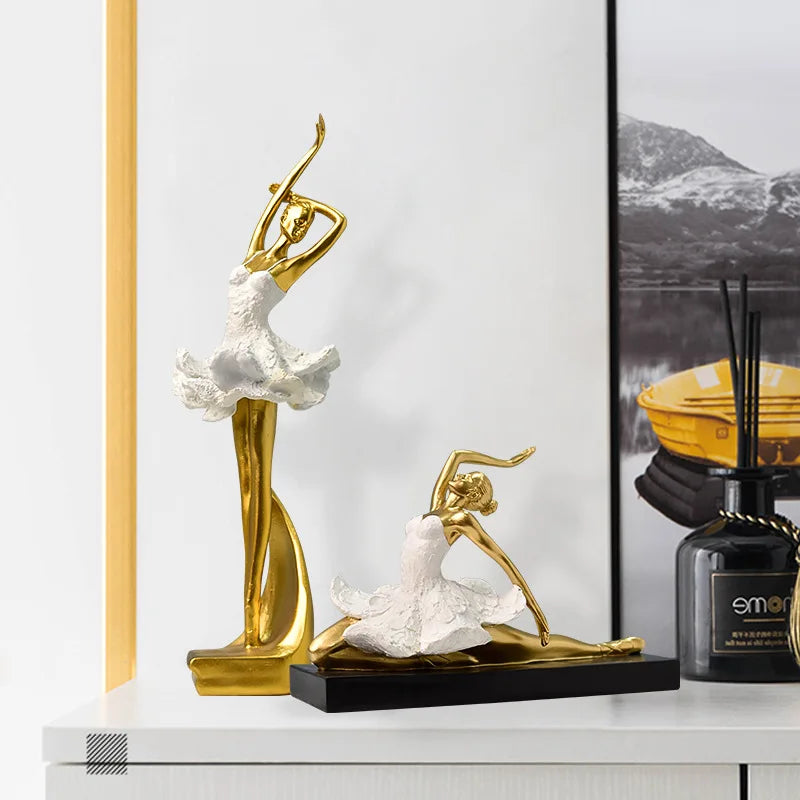 Golden Ballet Grace Figurine
