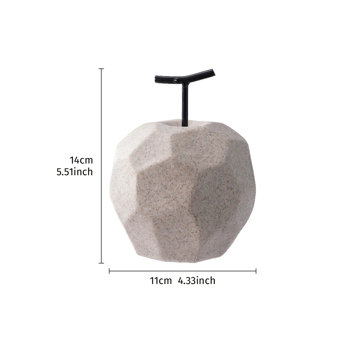 Fruit Form Geometry Sculpture
