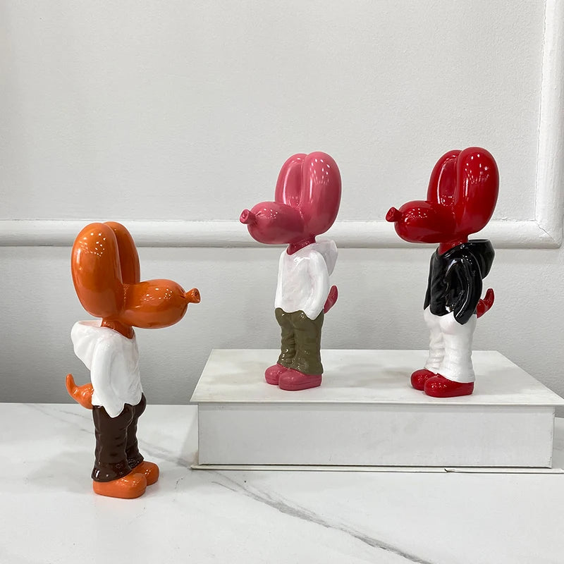 Pop Balloon Pup Sculpture