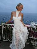 Sexy Lace Patchwork Dress