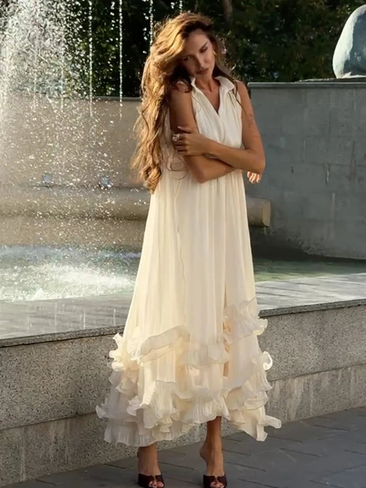 LIVANKA Chic Cascade Dress