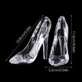 Crystal Elegance Acrylic Heel Décor