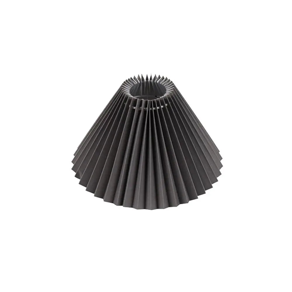 Modern Pleated Lampshade Minimalist Washable Chandelier Cover DIY Retro Table Lamp Cover Pendant Indoor Lighting Accessories