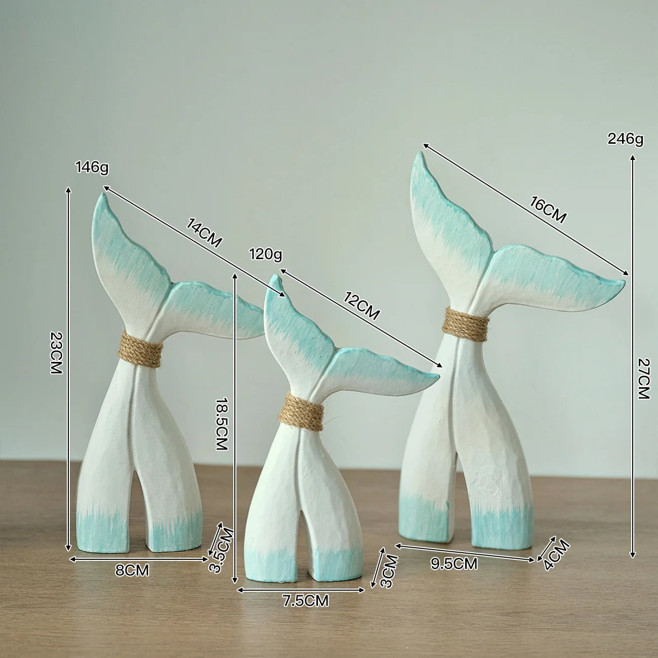 Azure Tide Wooden Art Set